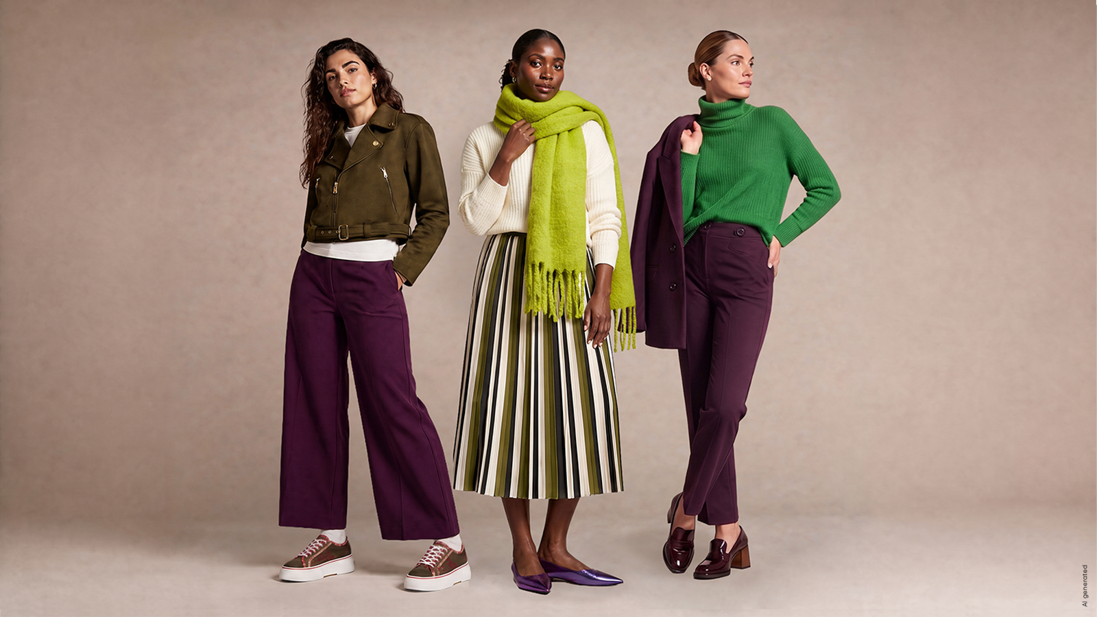 Maglione A Collo Alto Verde Fashion Market