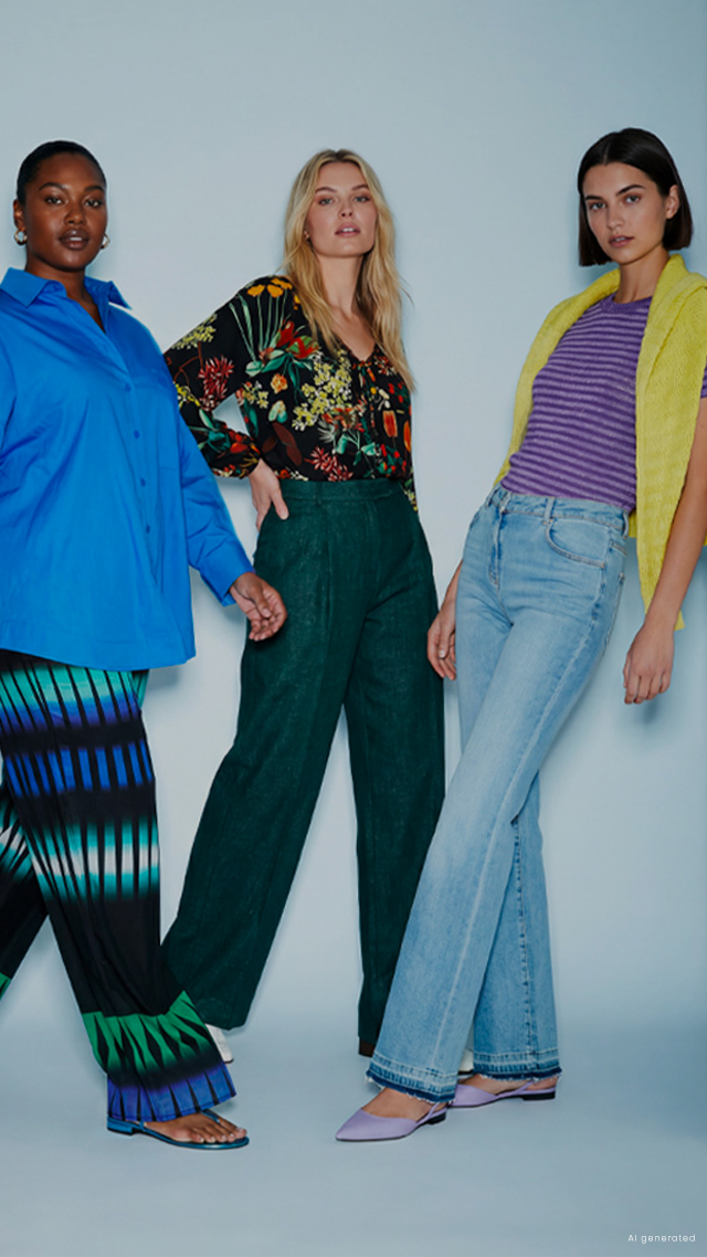 Pantalone Sartoriale Verde Fashion Market