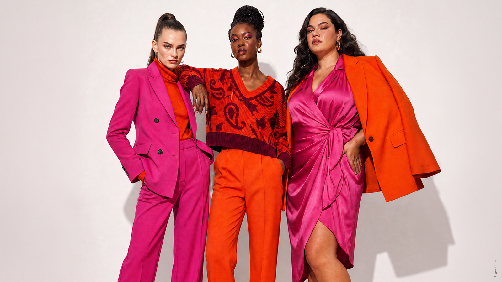 Abito Satin Fucsia Fashion Market