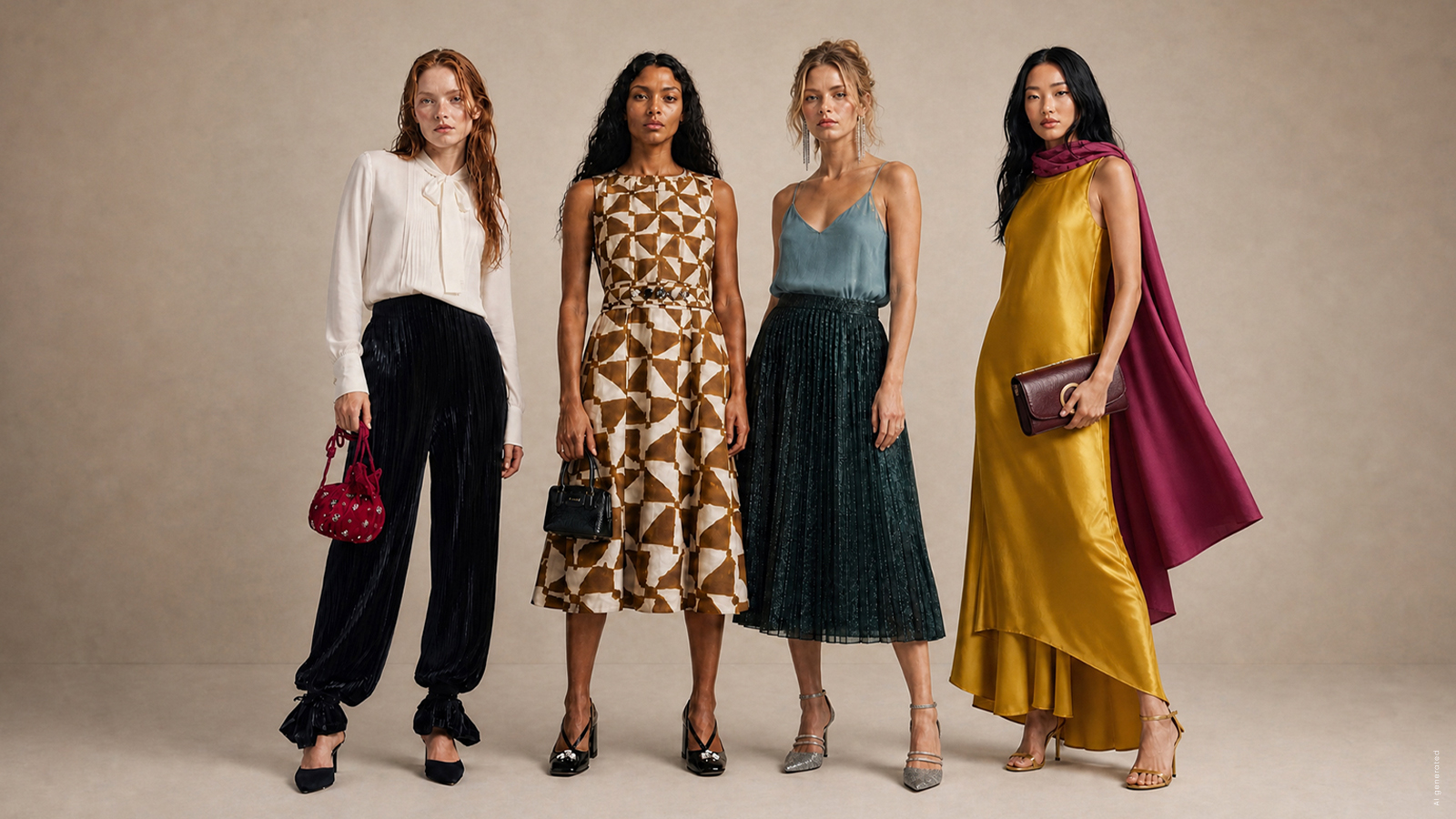Abito Satin Fashion Market