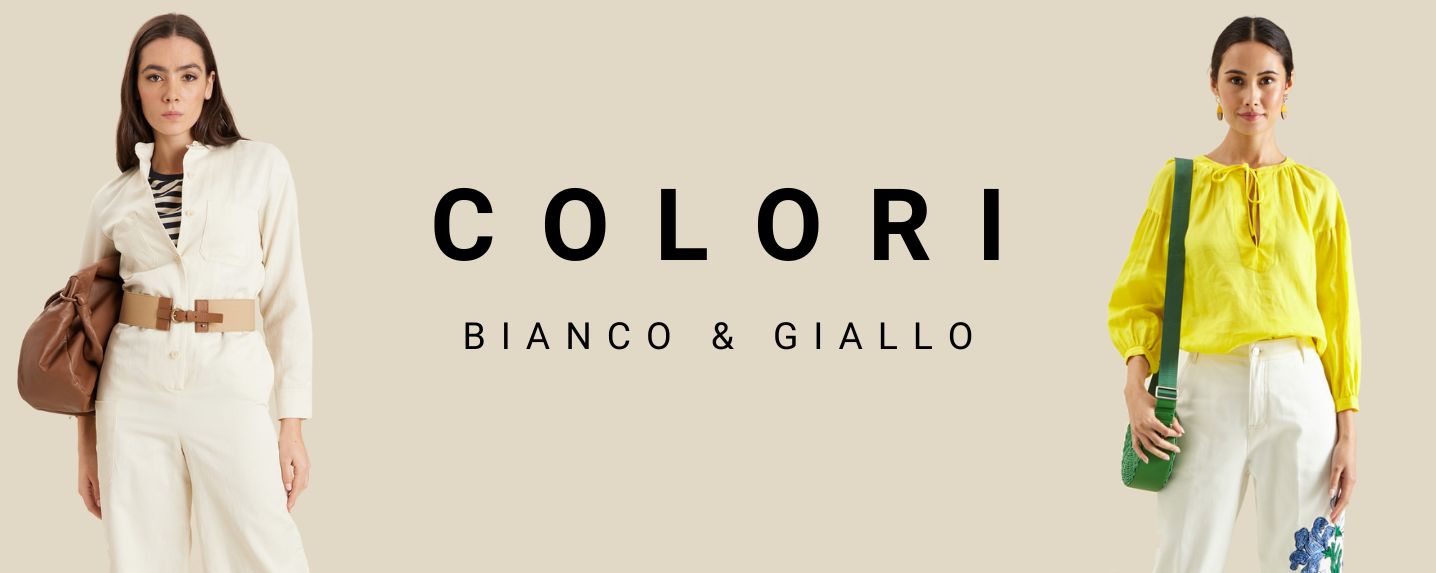 Bianco E Giallo Fashion Market