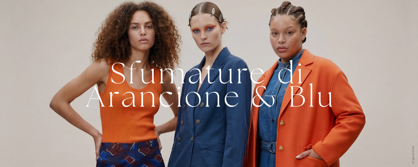 Sfumature Di Arancione E Blu Fashion Market